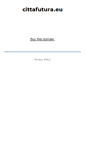 Mobile Screenshot of cittafutura.eu